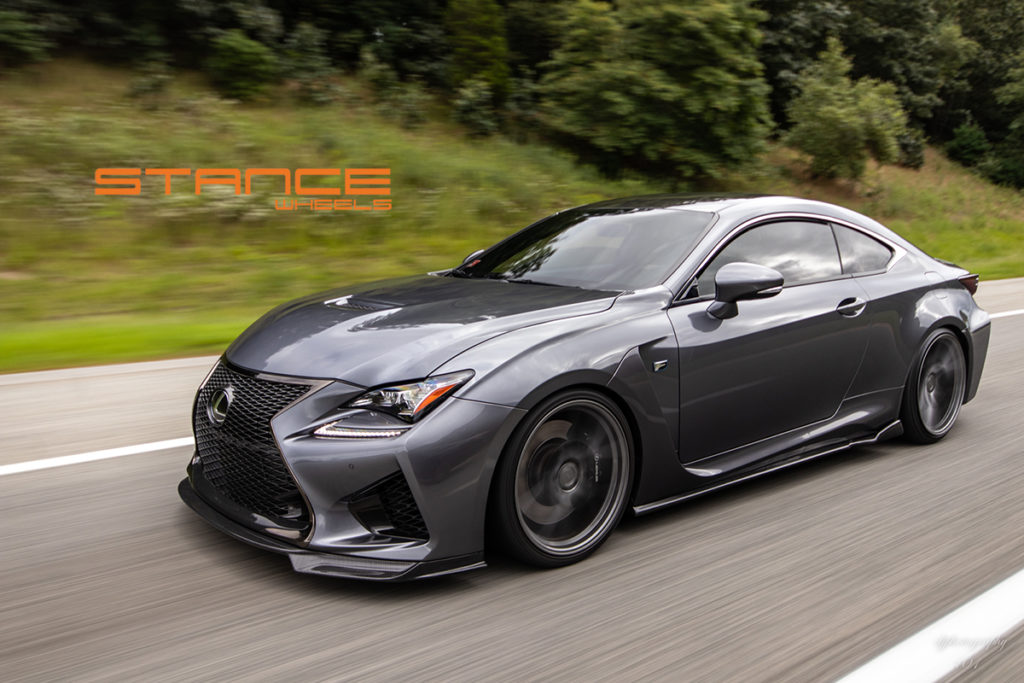 Lexus RC F | SF07 Satin Gunmetal – Stance Wheels