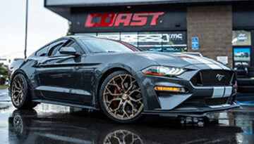 FORD_MUSTANG_GT_S550_COASTWHEELS_STANCEWHEELS_SF10_BRUSHED_DUAL_BRONZE_COVER FORD_MUSTANG_GT_S550_COASTWHEELS_STANCEWHEELS_SF10_BRUSHED_DUAL_BRONZE_COVER